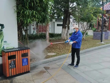 佛山蚊子防控机构夏季蚊蝇孳生地消杀行动